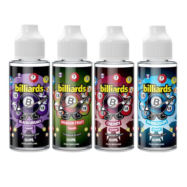 Bargain E-Liquid Billiards 100ml X 5 30 Free Delivery  FS Vapes