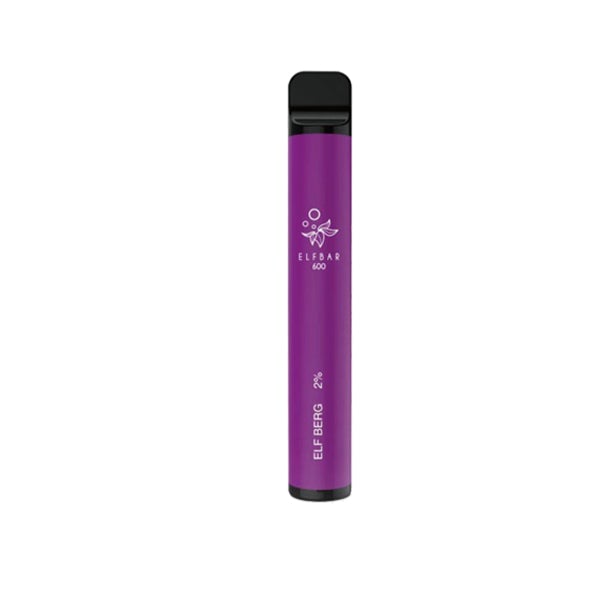 ELF Bar 20mg Disposable Vape Pod 600 Puffs