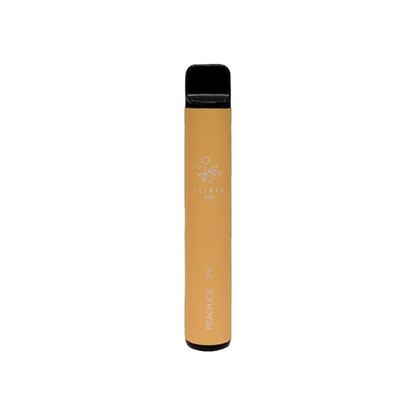 ELF Bar 20mg Disposable Vape Pod 600 Puffs