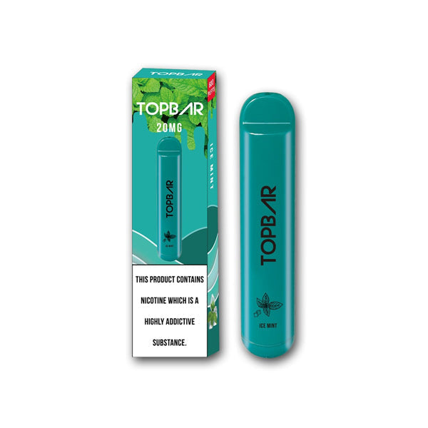 Top Bar 20mg Disposable Vape Pod 600 Puffs