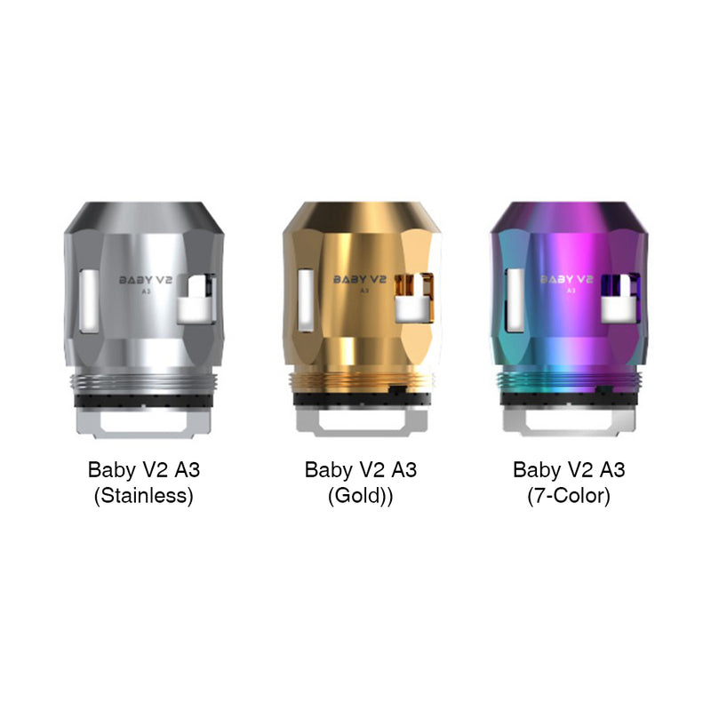 Smok TFV8 Baby V2 Coils - 3 Pack [Stainless, S1]