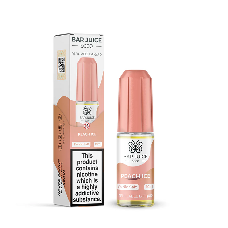 Bar Juice - Nic Salt - Peach Ice [10mg]