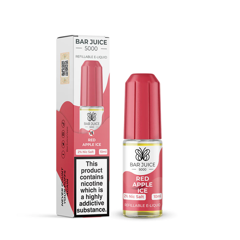 Bar Juice - Nic Salt - Red Apple Ice [10mg]