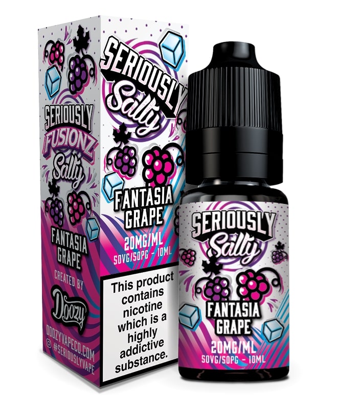 Doozy Vape - Seriously Salty Fusionz [Cherry Sour Raspberry 20mg]