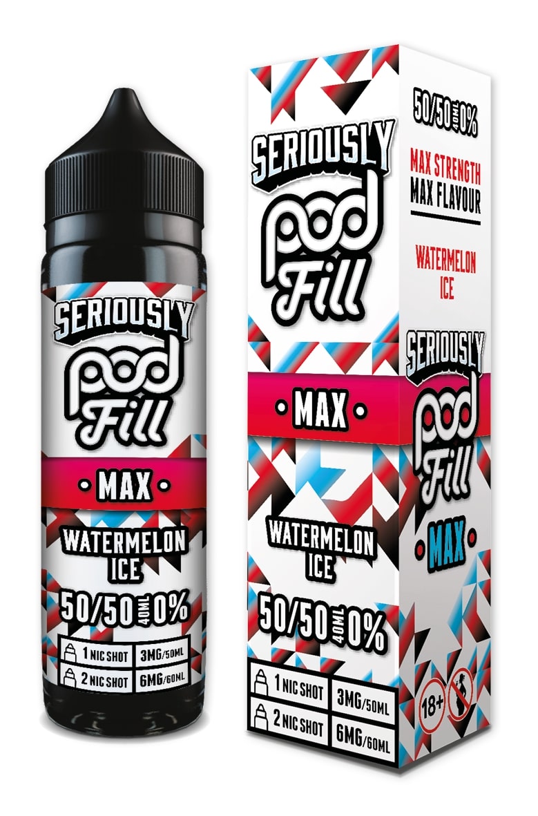 Doozy Vape - Seriously Pod Fill Max - 40ml - Watermelon Ice [50/50]