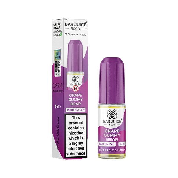 Bar Juice - Nic Salt - Grape Gummy Bear [20mg]