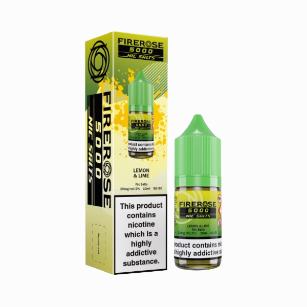 Elux Firerose 5000 - Nic Salt - Lemon &amp; Lime [20mg]