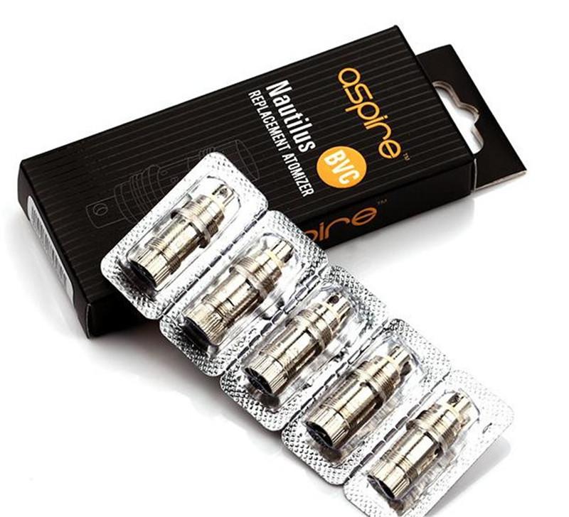 Aspire Nautilus BVC Coils - 5 Pack [Mesh 1.0ohm]