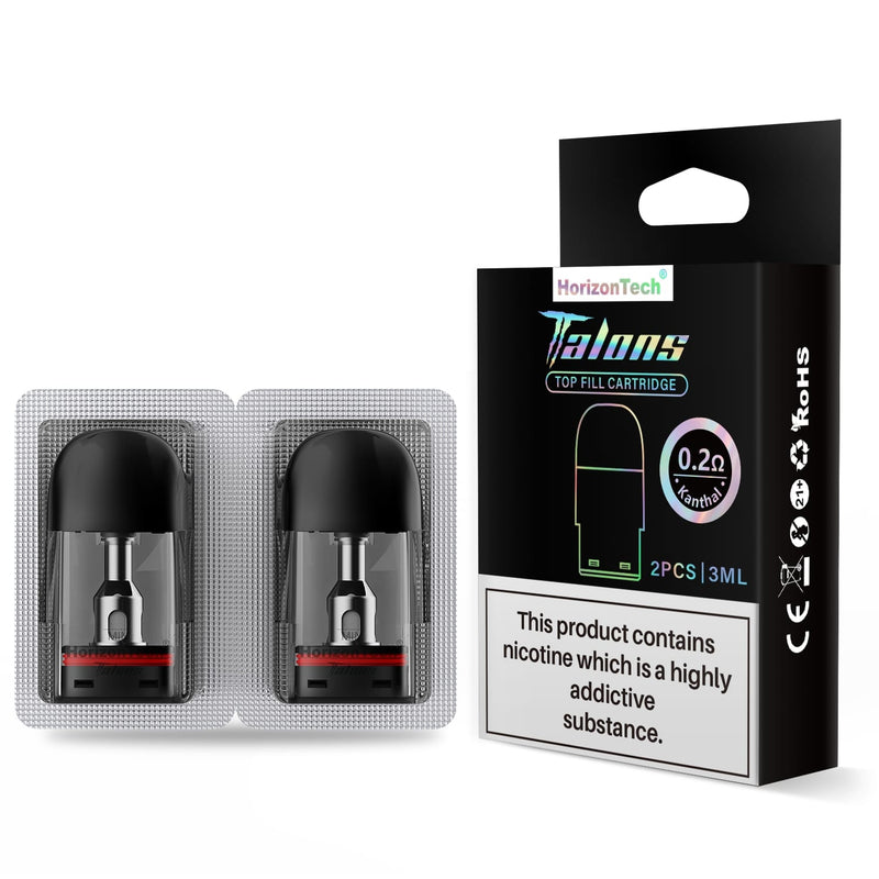Horizon Talon 3 Replacement Pod - 2 Pack [0.8ohm]