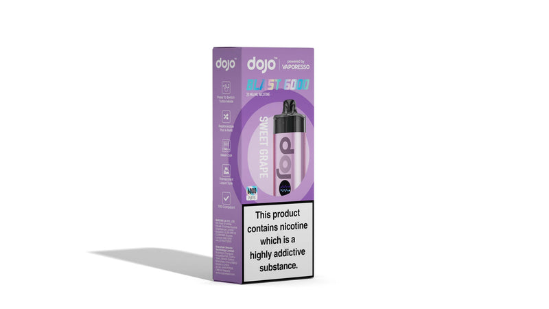 DOJO BLAST 6000 Kit (Powered by Vaporesso) - [Blue Razz Lemonade 20mg]