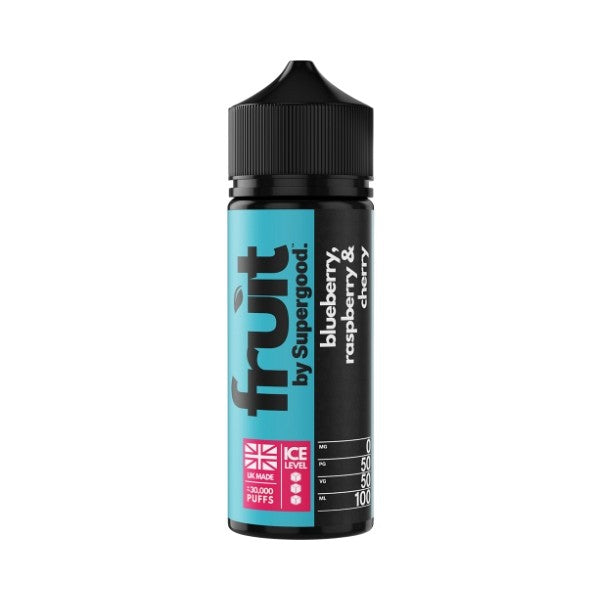 Fruit by Supergood - 100ml - Blueberry, Raspberry &amp; Cherry