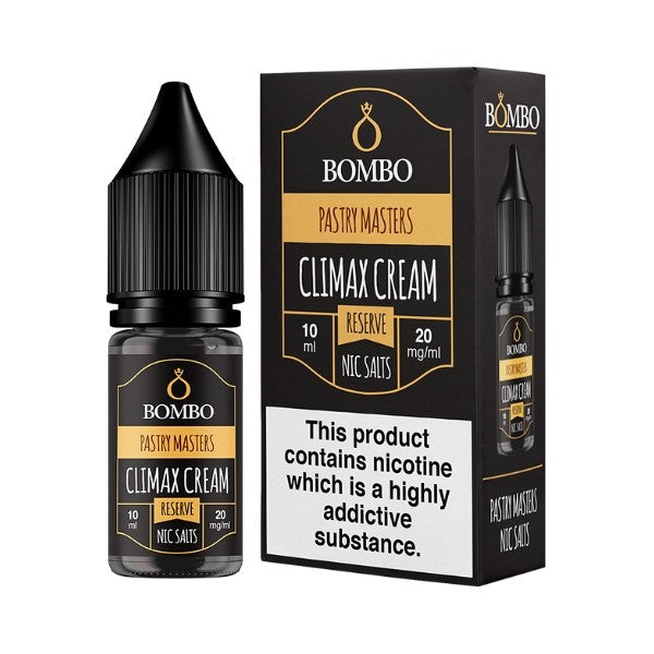 Bombo Pastry Masters - Nic Salt - Climax Cream Reserve [10MG]