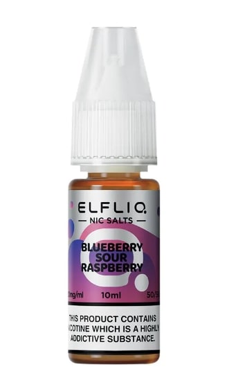 Elf Bar ELFLIQ - Nic Salt [Strawberry Raspberry Cherry Ice 10mg]