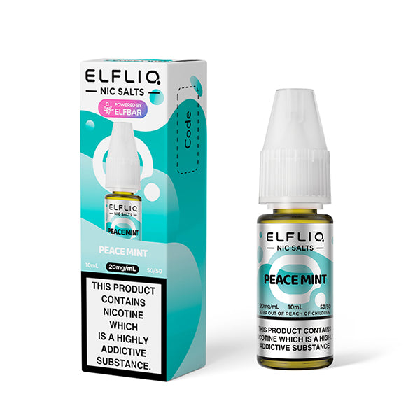 Elf Bar ELFLIQ - Nic Salt [Peach Ice 10mg]