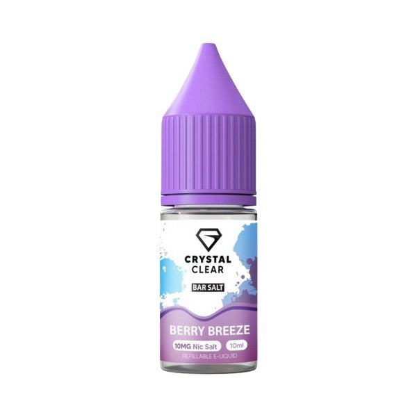 Crystal Clear Bar Salt - Nic Salt - Berry Breeze [10MG]