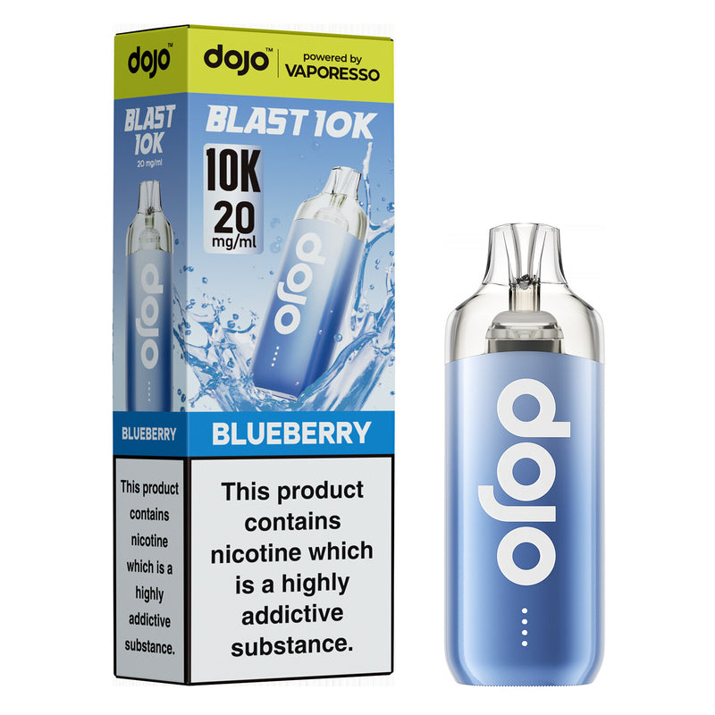 DOJO BLAST 10K Kit (Powered by Vaporesso) [Straw Raspberry Cherry Ice 20mg]