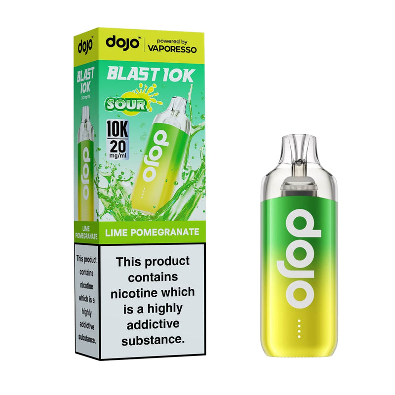 DOJO BLAST 10K Kit (Powered by Vaporesso) [Lemon Lime 20mg]