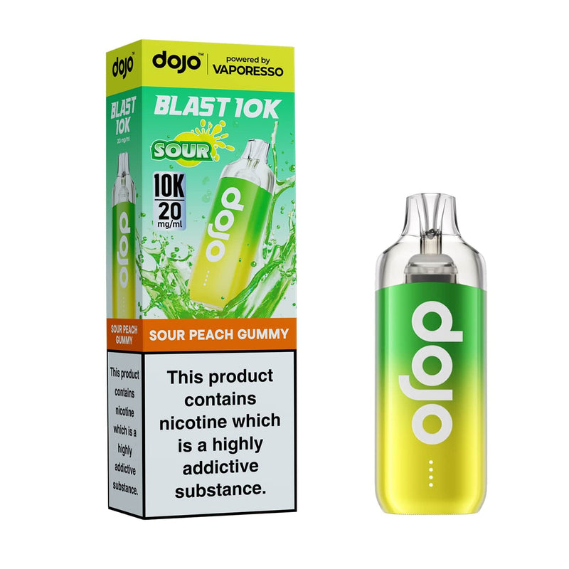 DOJO BLAST 10K Kit (Powered by Vaporesso) [Blueberry Sour Raspberry 20mg]