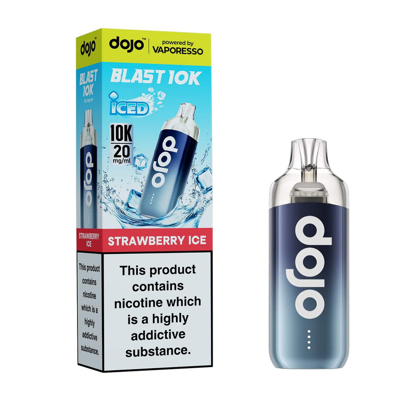 DOJO BLAST 10K Kit (Powered by Vaporesso) [Blue Razz Lemonade 20mg]