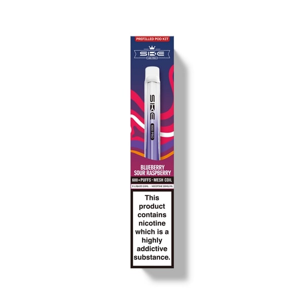 SKE Crystal 600 Pro Pre Filled Pod Kit [Strawberry Burst 20mg]