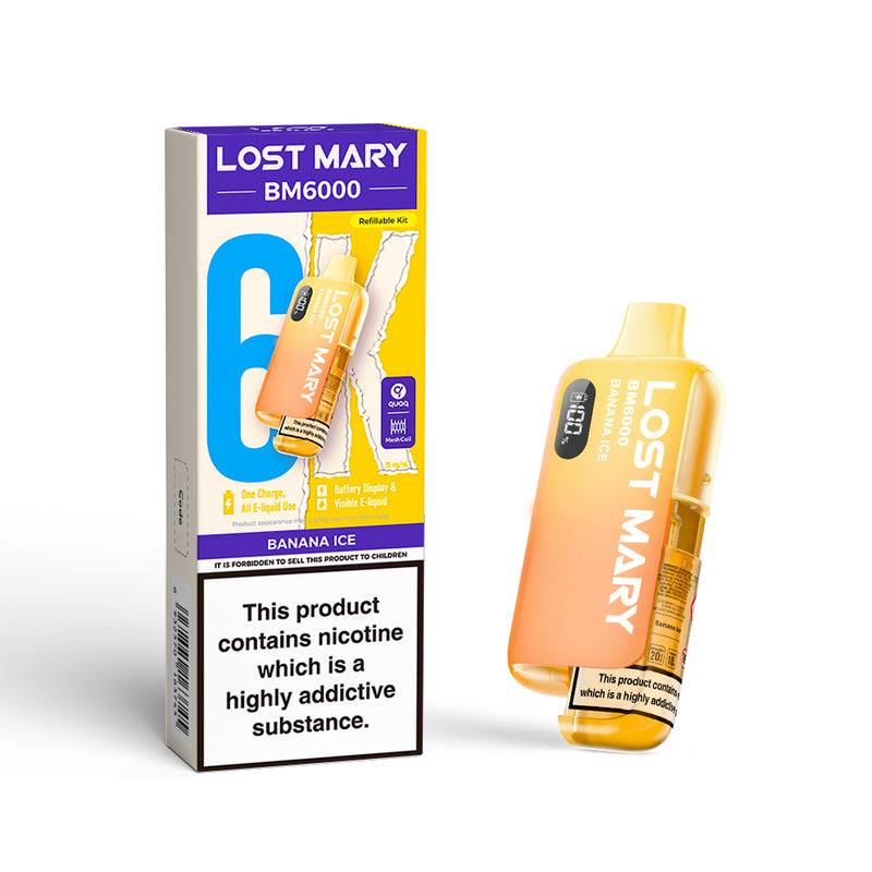 Lost Mary BM6000 Pre Filled Pod Kit [Summer Grape 20mg]