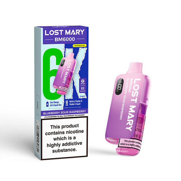 Lost Mary BM6000 Pre Filled Pod Kit [Pink Lemonade 20mg]
