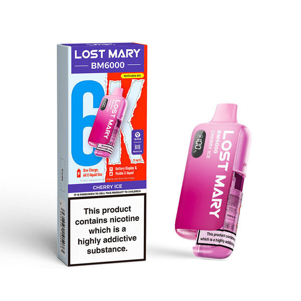 Lost Mary BM6000 Pre Filled Pod Kit [Pineapple Ice 20mg]