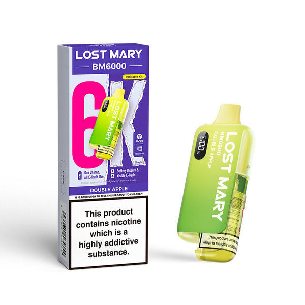 Lost Mary BM6000 Pre Filled Pod Kit [Grape 20mg]