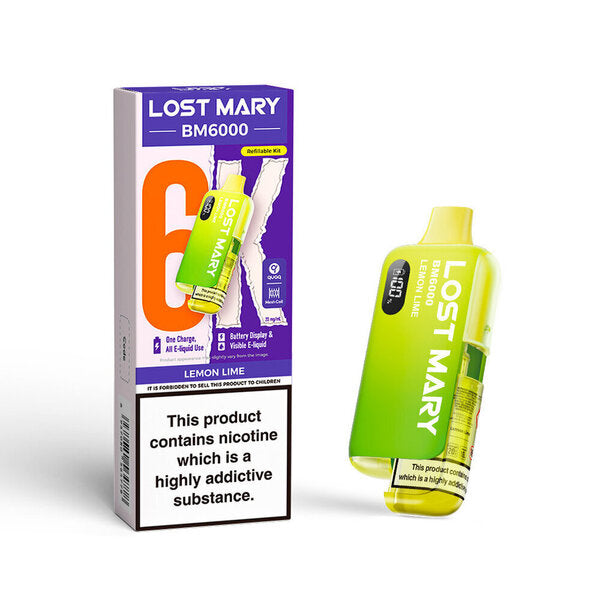 Lost Mary BM6000 Pre Filled Pod Kit [Cola 20mg]