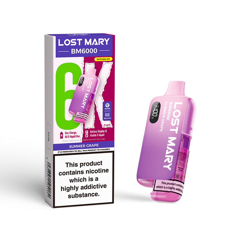 Lost Mary BM6000 Pre Filled Pod Kit [Banana Ice 20mg]