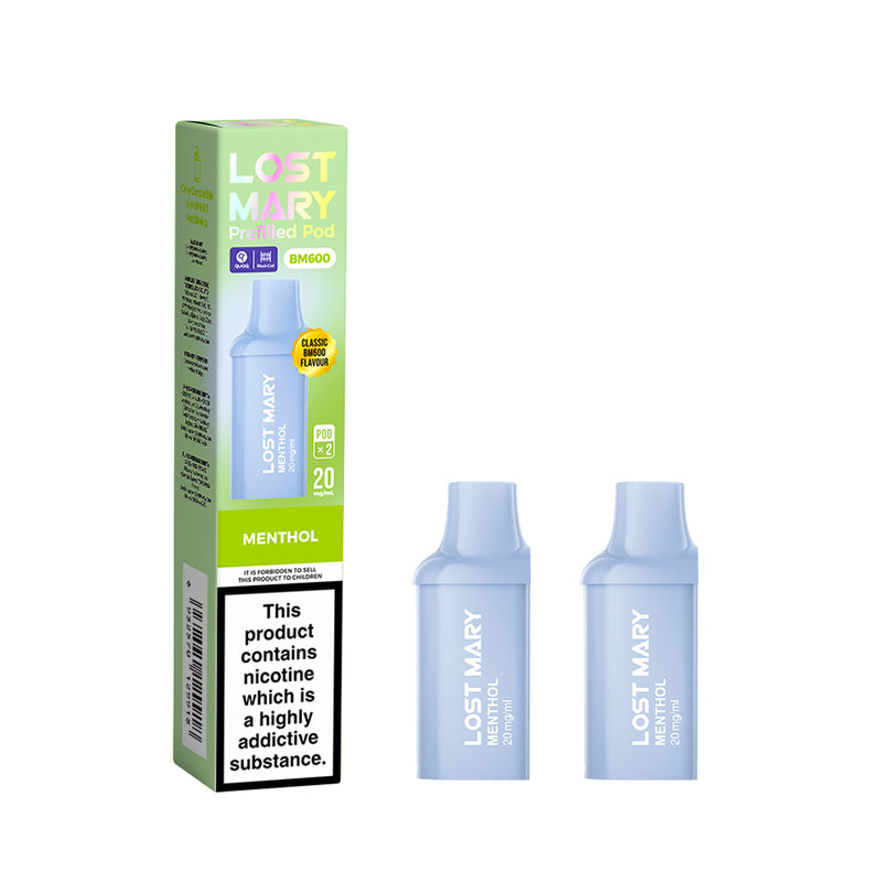 Lost Mary BM600 Pre Filled Pod - 2 Pack [Double Apple 20mg]