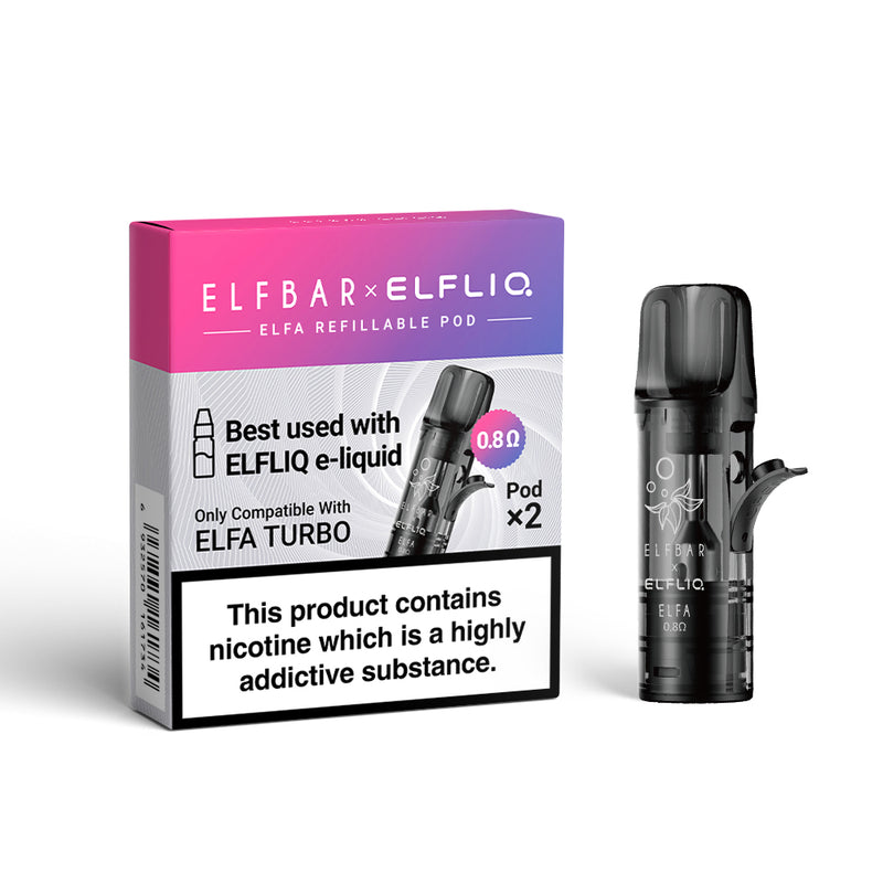 Elf Bar Elfa Refillable Replacement Pod - 2 Pack [1.1ohm]^