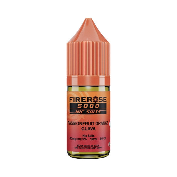 Elux Firerose 5000 V3 - Nic Salt - Passionfruit Orange Guava [10MG]