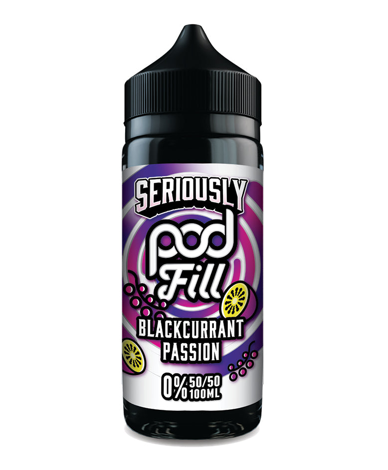 Doozy Vape - Seriously Pod Fill - 100ml [Strawberry Raspberry]