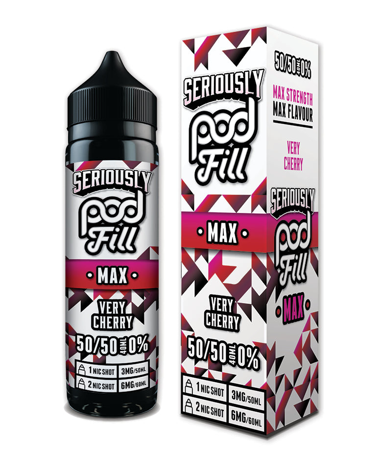 Doozy Vape - Seriously Pod Fill Max - 40ml - Very Cherry [50/50]