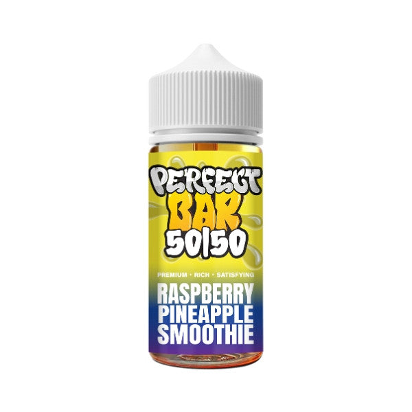 Perfect Bar 50/50 - 100ml - Raspberry Pineapple Smoothie [0MG]