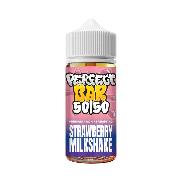Perfect Bar 50/50 - 100ml - Strawberry Milkshake [0MG]
