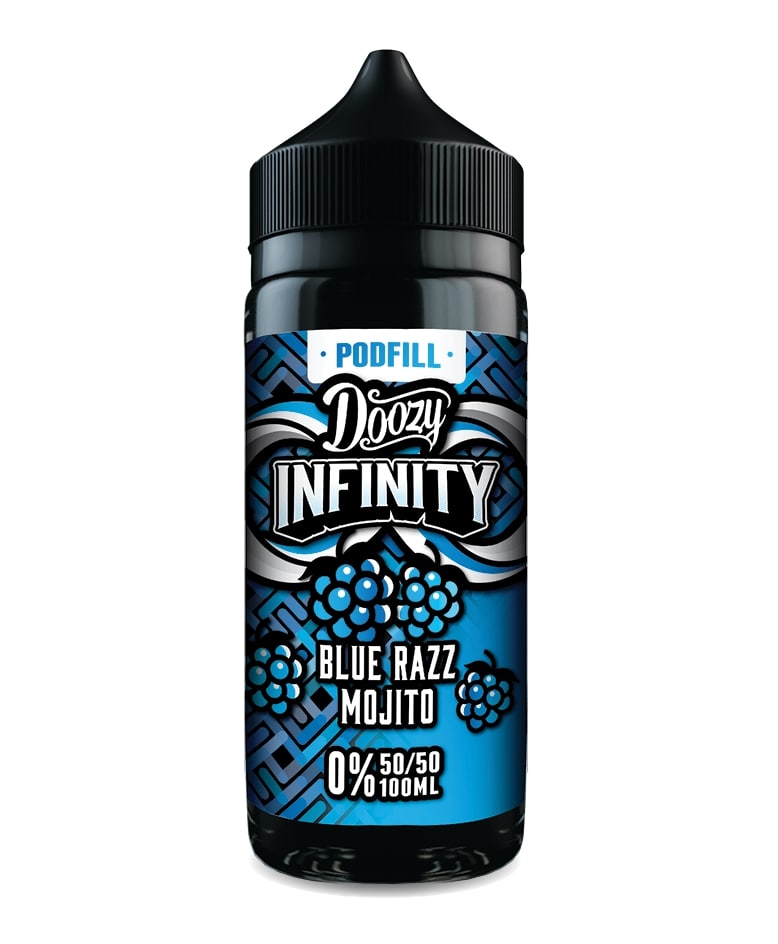Doozy Vape - Infinity Pod Fill - 100ml [Pineapple Raspberry 50/50]