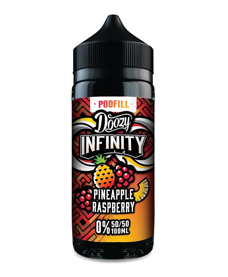 Doozy Vape - Infinity Pod Fill - 100ml [Blue Razz Mojito 50/50]