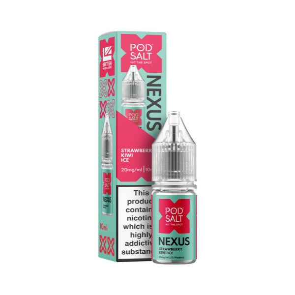 Pod Salt Nexus - Nic Salt - Strawberry Kiwi Ice [10MG]