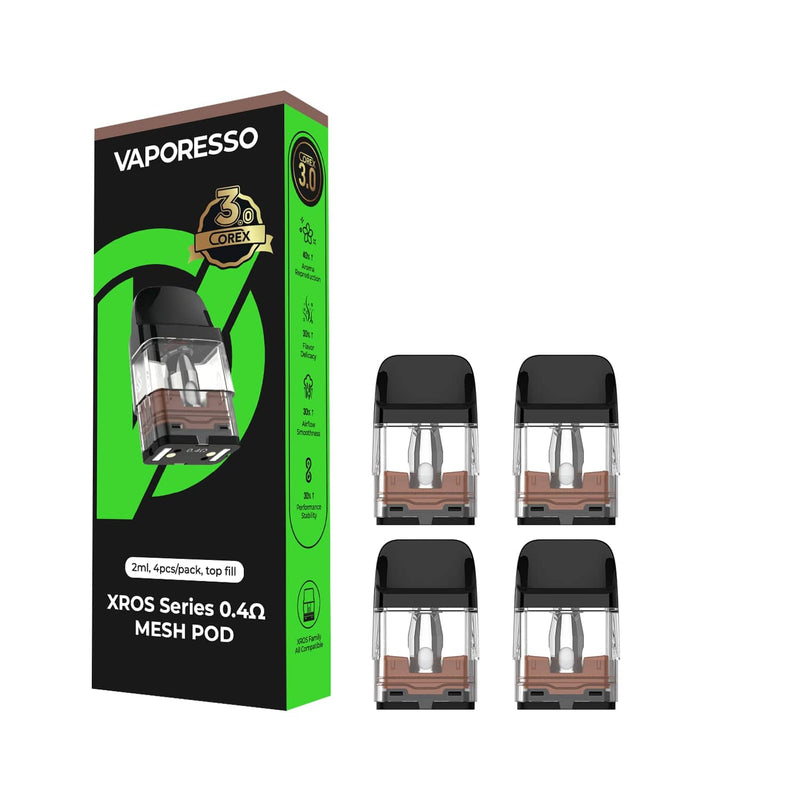 Vaporesso XROS Universal V3 Pods - 4 Pack [1.2ohm Mesh]