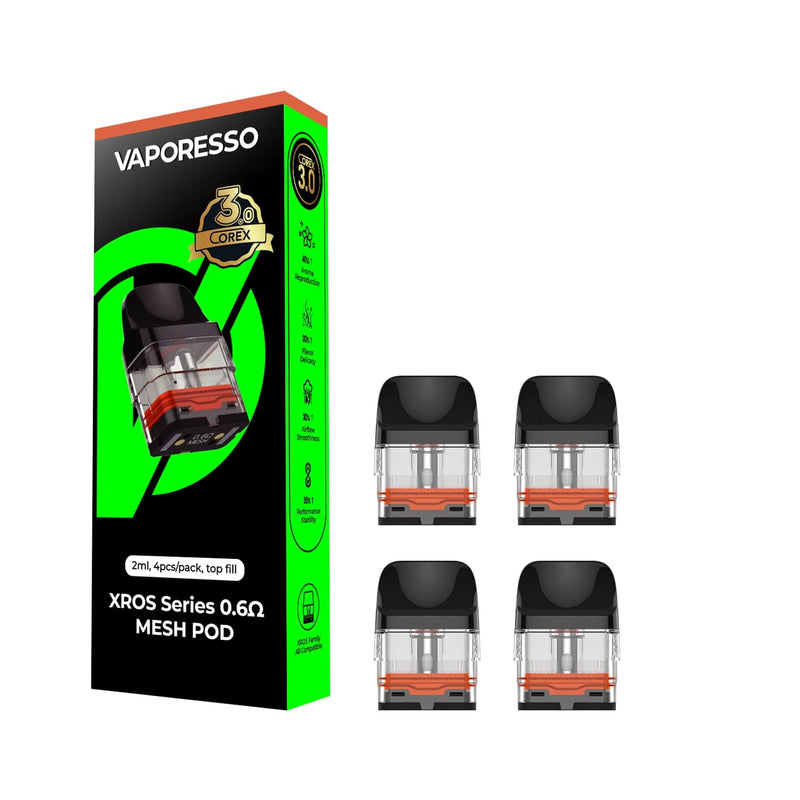 Vaporesso XROS Universal V3 Pods - 4 Pack [1.0ohm Mesh]