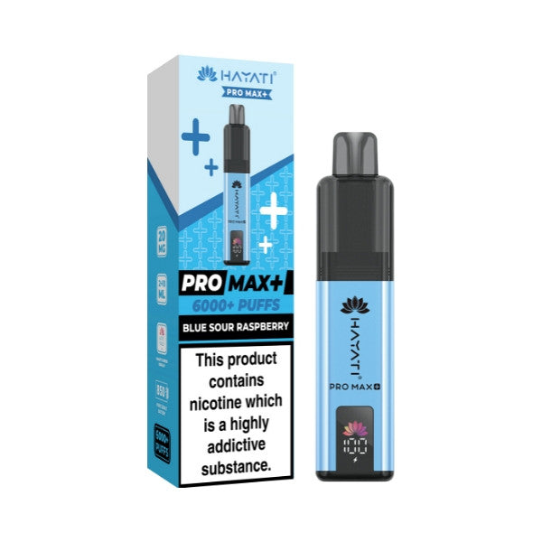 Hayati Pro Max+ 6000+ - Pod Kit [Strawberry Raspberry Blueberry]
