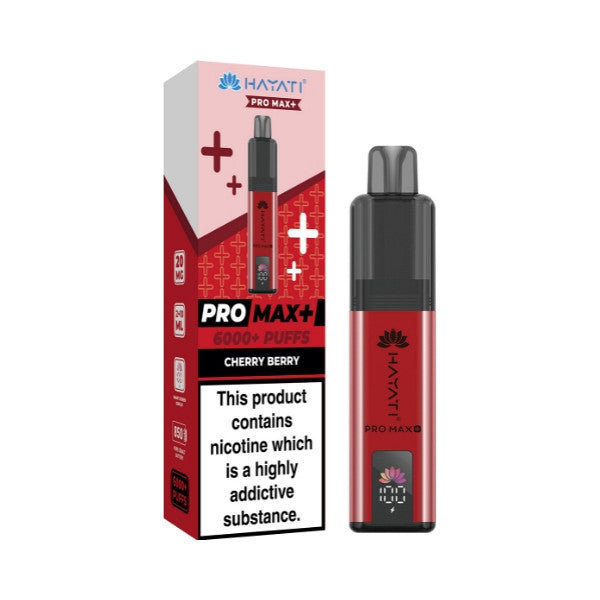 Hayati Pro Max+ 6000+ - Pod Kit [Red Apple Ice]