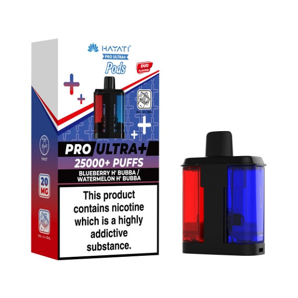 Hayati Pro Ultra+ Replacement - Pod [Straw' Cranberry Cherry / Cherry Ice]