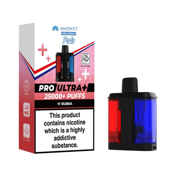 Hayati Pro Ultra+ Replacement - Pod [Grape GB / Strawberry GB]