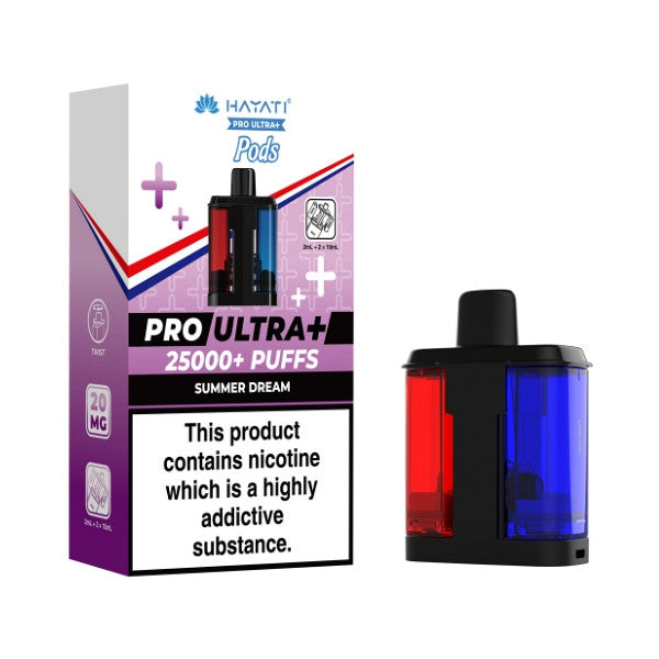 Hayati Pro Ultra+ Replacement - Pod [Blue Razz Cherry]