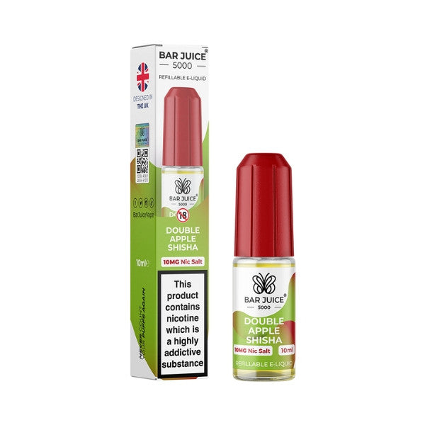 Bar Juice - Nic Salt - Double Apple Shisha [5MG]