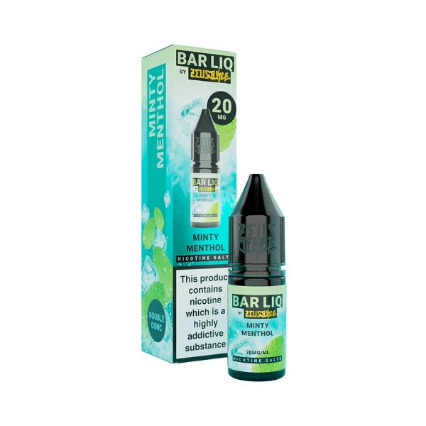 Zeus Juice Bar Liq - Nic Salt - Minty Menthol [10MG]