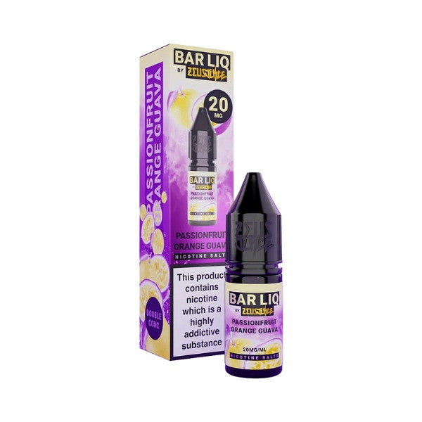 Zeus Juice Bar Liq - Nic Salt - Passionfruit Orange Guava [10MG]